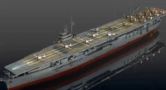 1/700 Scale Japanese Navy Shoukaku aircraft carrier Model Kit Water Slide Decal 07FC0E-D4 - KOEEK