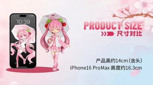 Blokees Wonderful Encounter Hatsune Miku Sakura Miku Articulated Figure 07FC0E-D4 - KOEEK