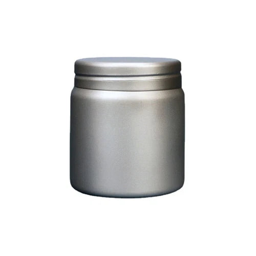 EDC Solid Titanium Alloy Outdoor Camping Dust-proof Jewelry Storage Tea Pill Box 07FC0E-D4 - KOEEK