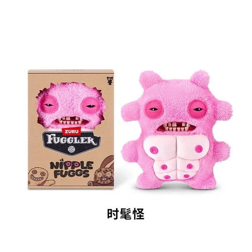 Official Fuggler Nipple Fuggs Series 22cm Ugly Cute Monster Plush Toy in Stock FUGGLER - KOEEK