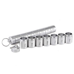 EDC Aluminum Alloy Sealed Waterproof Warehouse can Be Split Into 7-day 07FC0E-D4 - KOEEK