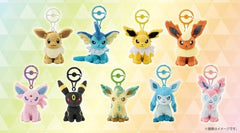 Full complete Pokemon Center Plush Key Chain Stuffed Toy Eevee Evolutions 07FC0E-D4 - KOEEK