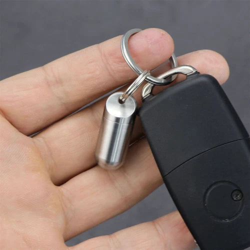 Outdoor Waterproof Box Portable Pendant Key Chain Seal Storage Container Box EDC 07FC0E-D4 - KOEEK