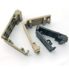 2pc Knife Belt Clip Outdoor Loops Blade Sheath Tool For DIY Kydex Sheath Holster 07FC0E-D4 - KOEEK