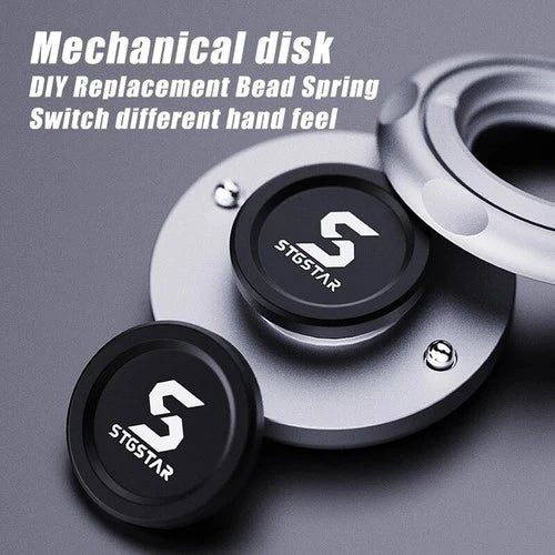 Hot Push Slider Adult Fidget Toys Metal Spinner Ratchet Haptic Gift 07FC0E-D4 - KOEEK