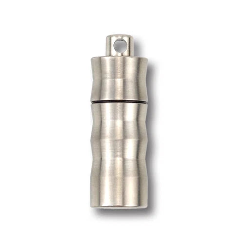 EDC Titanium Pill Case Container Portable Waterproof Box Keychain Pendant 07FC0E-D4 - KOEEK