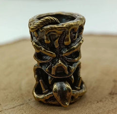 Candle Monster Brass Bead Parachute Cord Knife Lanyard Pendant DIY Accessories 07FC0E-D4 - KOEEK