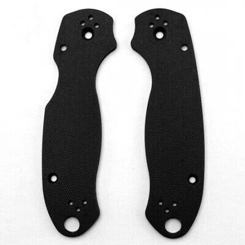 1 Pair G10 Material Scales Knife Handle Patch for Spyderco Para 3 C223 Solid 07FC0E-D4 - KOEEK