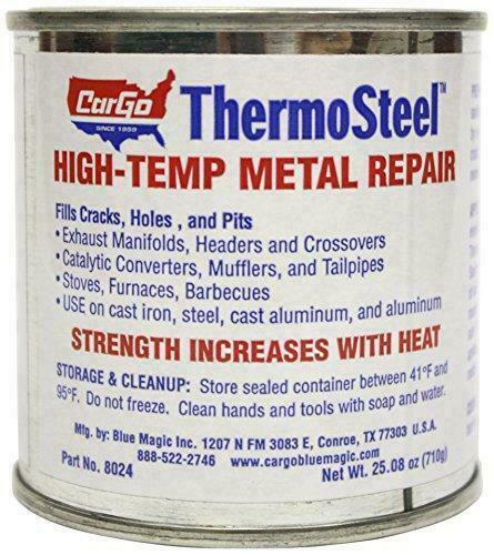 new Blue Magic 8024 Thermosteel High-temp Metal Repair 24 Oz - White koeek - KOEEK