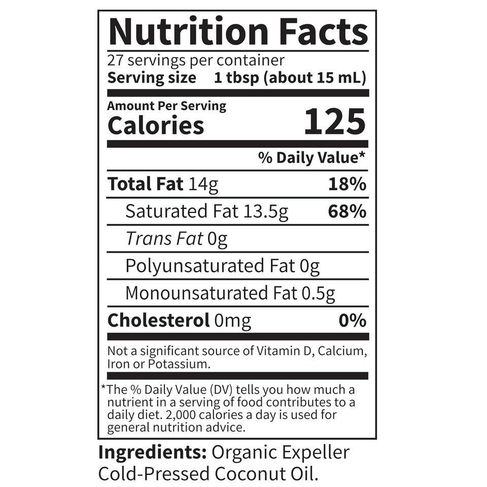 new Garden of Life Organic Extra Virgin Coconut Oil - 14 Fl Oz (Pack 1)
