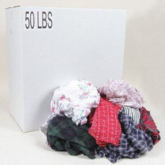 new Zoro Select G303050pc Cotton/Polyester Cloth Rags, 50 Lb Box, Sizes Vary, koeek - KOEEK