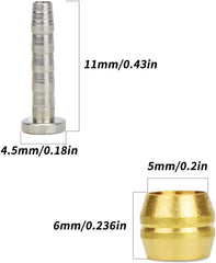 new 14 PCS BH90 Brake Olive and Barb - brass olive steel 07FC0E-D4 - KOEEK