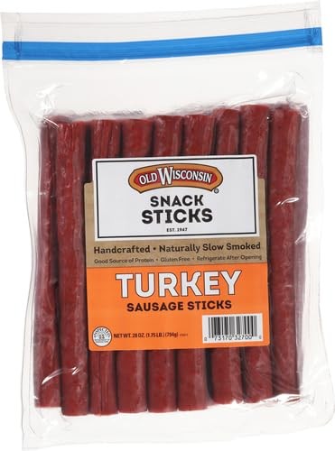 new Old Wisconsin Turkey Sausage Snack Sticks, Naturally 1.75 Pound (Pack of 1) OLD WISCONSIN - KOEEK