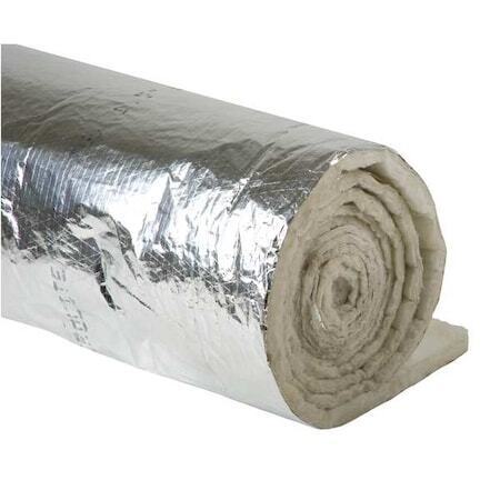 new Johns Manville 670378 Duct Insulation Wrap, 25 Ft L X 48 In W, Thickness 1