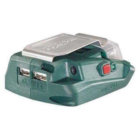 new Metabo Pa 14.4-18 Led-Usb Battery Adapter For Li-Ion 18V koeek - KOEEK