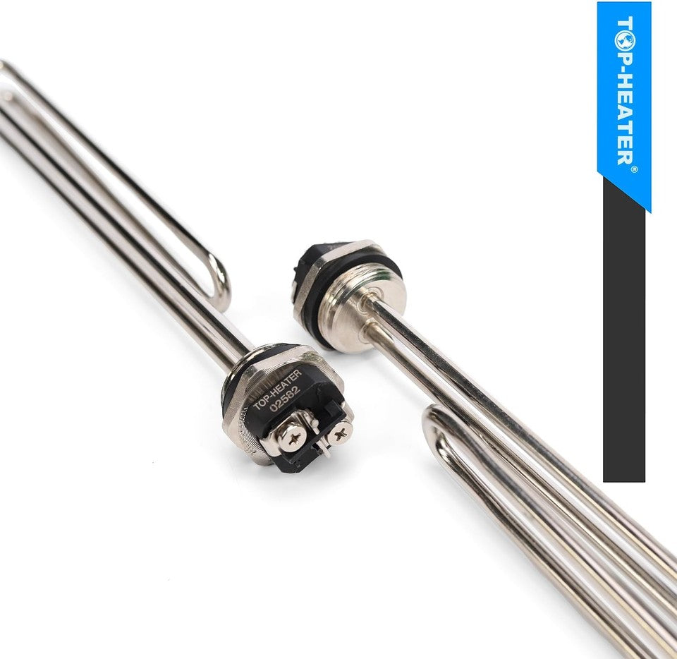 new Water Heater Element 4500W,Screw-in,Foldback Type 02582 Silver 07FC0E-D4 - KOEEK