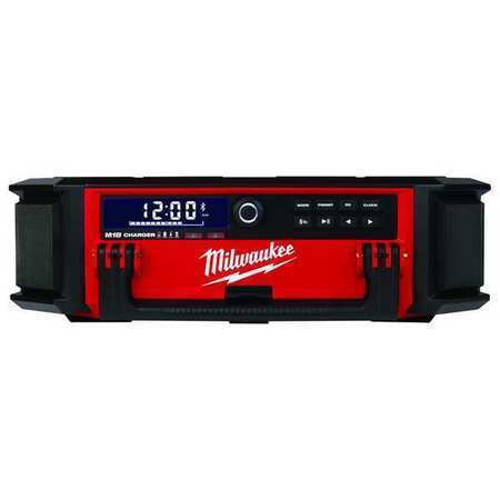 ny Milwaukee Tool 2950-20 M18 Packout Radio + oplader (kun værktøj)