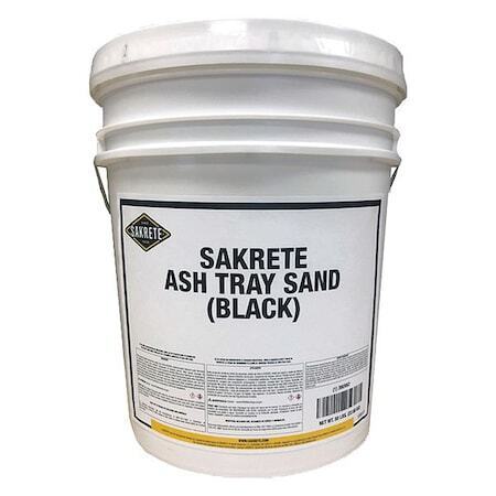 new Sakrete 120017 Ash Tray Sand (Black) - 50 Lb. Pail Sakrete - KOEEK