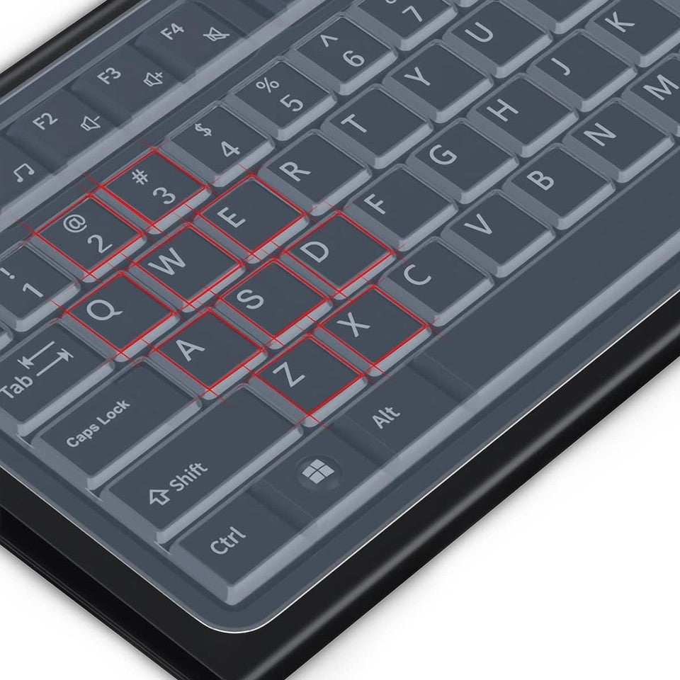 new (2 Pack) Universal Clear Anti-Dust Keyboard Skin Protector Cover for 07FC0E-D4 - KOEEK