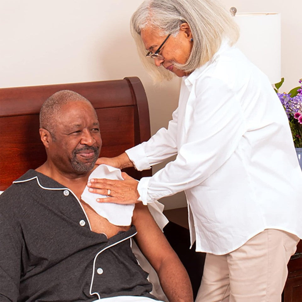 new Stryker - Sage Comfort Bath Cleansing Washcloths - 6 Packages, 48 Cloths -... SAGE - KOEEK