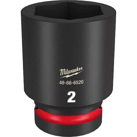 new Milwaukee Tool 49-66-6520 1" Drive Deep Impact Socket 2 In Size, Deep Socket,