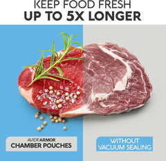 new Avid Armor Chamber Vacuum Sealer Bags – Heavy Duty, 10x10, Clear - 250 AVID ARMOR - KOEEK