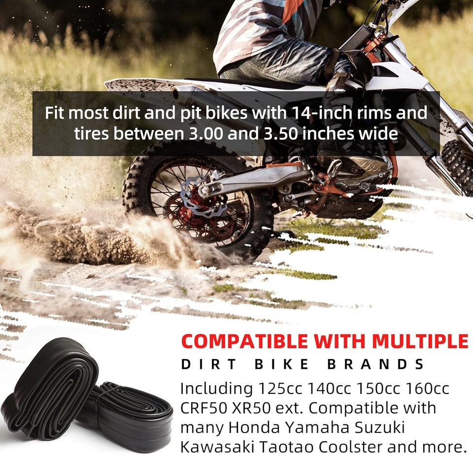 new AR-PRO (2-Pack) 3.00/3.50-14 90/100-14 Dirt Bike (90/100-14) AR-PRO - KOEEK