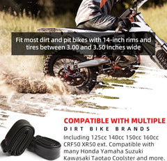 new AR-PRO (2-Pack) 3.00/3.50-14 90/100-14 Dirt Bike (90/100-14) AR-PRO - KOEEK