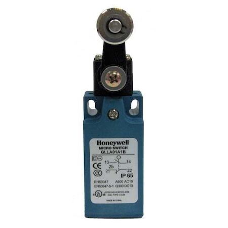 Honeywell Glla01a1b Limit Switch roller lever rotary 10A @300VAC - 1Nc/1No, 10A rated