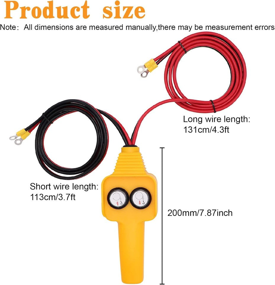 new Winch Hand Control Assembly Controller with Solenoid Relay Built-in for... 07FC0E-D4 - KOEEK