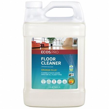 new Ecos Pro Pl9295/04 Floor Cleaner,Orange,Liquid,Pk4 koeek - KOEEK