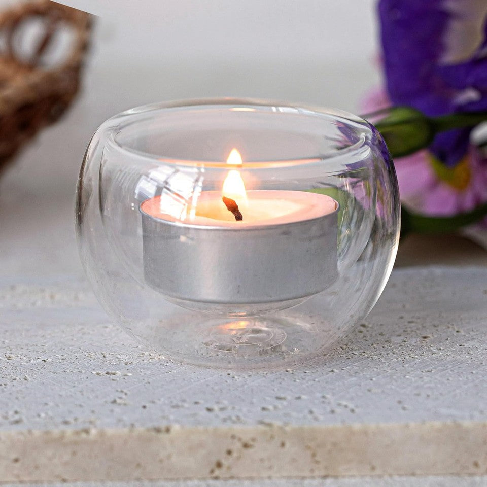 new 100 Pack Tealight Candles in Metal Cups - Clean White 100 Pack,