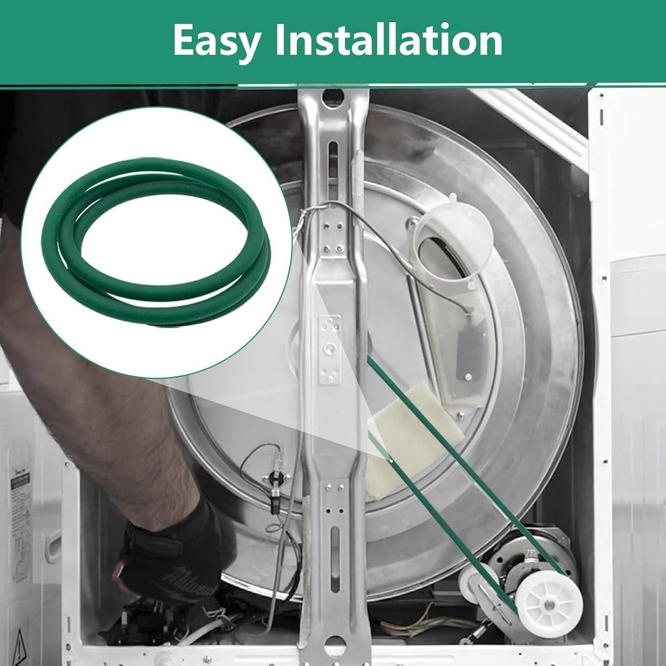 new Dryer Blower Fan Belt Mini Compact Dryer(1.50 Cu.ft)- Replacement for Green 07FC0E-D4 - KOEEK
