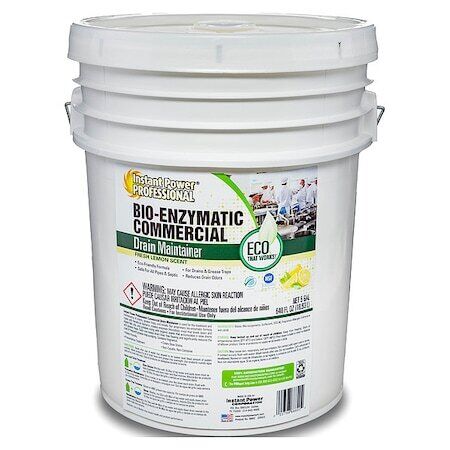 ny Instant Power Professional 8882 Commercial Drain Cleaner, 5 Gal., Sitron