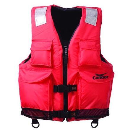 ny Condor 45Mp83 redningsvest, 4Xl/7Xl størrelse, Col. Orange