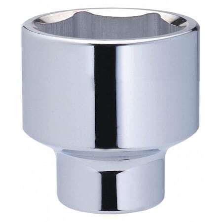 Westward 10E334 54mm 6 Pt Metric Socket, 6 Points