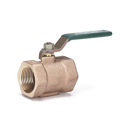 Milwaukee BB2-100 Disc Valve, 1 Pc, 3/4 In, Bronze, Fnpt MILWAUKEE - KOEEK