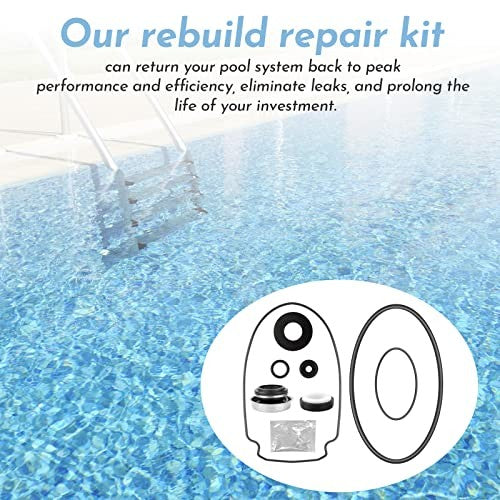 new O-Ring Rebuild Repair Kit, for Pentair WhisperFlo/IntelliFlo Pool Pump Black 07FC0E-D4 - KOEEK
