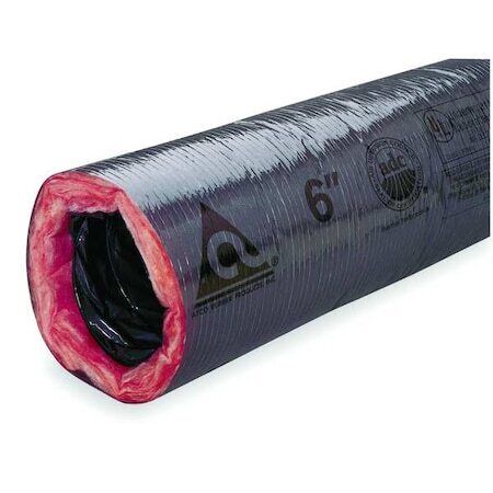 new Atco 17002518 18" X 25 Ft. Insulated Flexible Duct, R 4.2