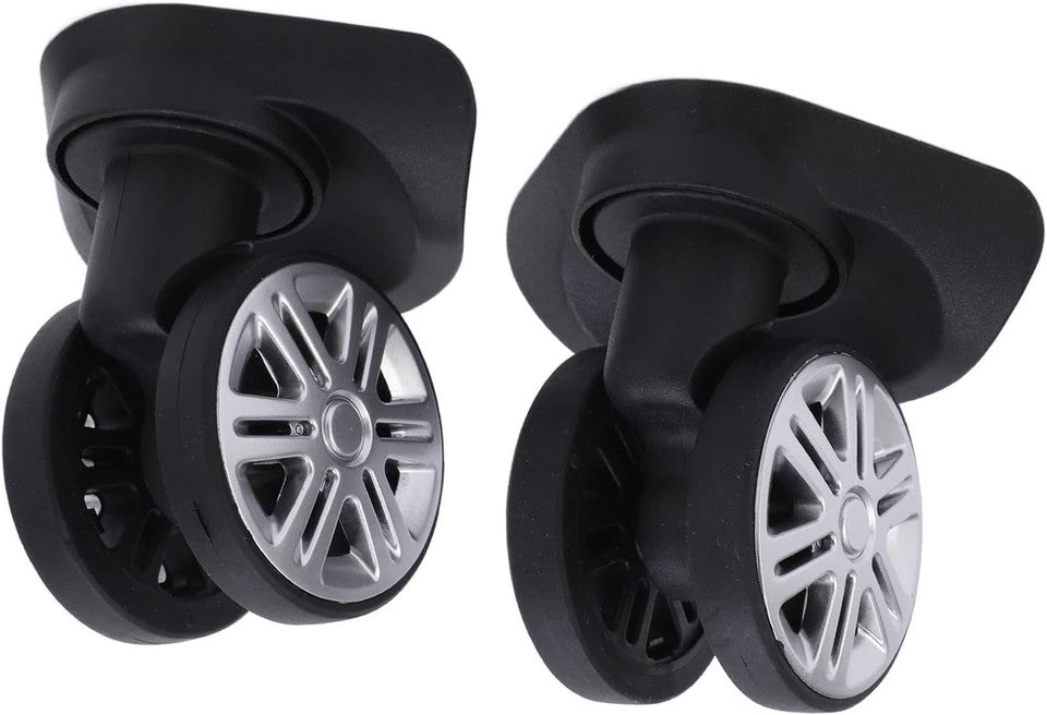 new 1 Pair Luggage Suitcase Wheels, Trunk Wheel Spare Part defult 07FC0E-D4 - KOEEK