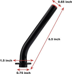 new No Cap Gas Can Spout and Rubber Stopper Replacement for Eagle Cans black 07FC0E-D4 - KOEEK