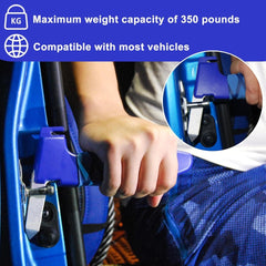 new DAORFAA 2 Pack Car Door Handle for Elderly Assist Portable Blue DAORFAA - KOEEK