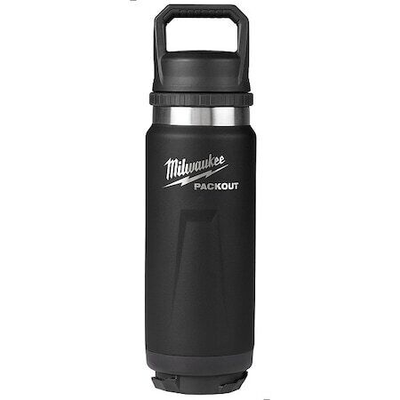 new Milwaukee Tool 48-22-8396B Insulated Bottle,Ss,24 Oz Cap,Black koeek - KOEEK