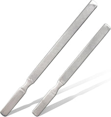 new 2-Pack Stainless Steel Toe Nail Files, 4-Sided Design for Thick Nails, Ideal... 07FC0E-D4 - KOEEK