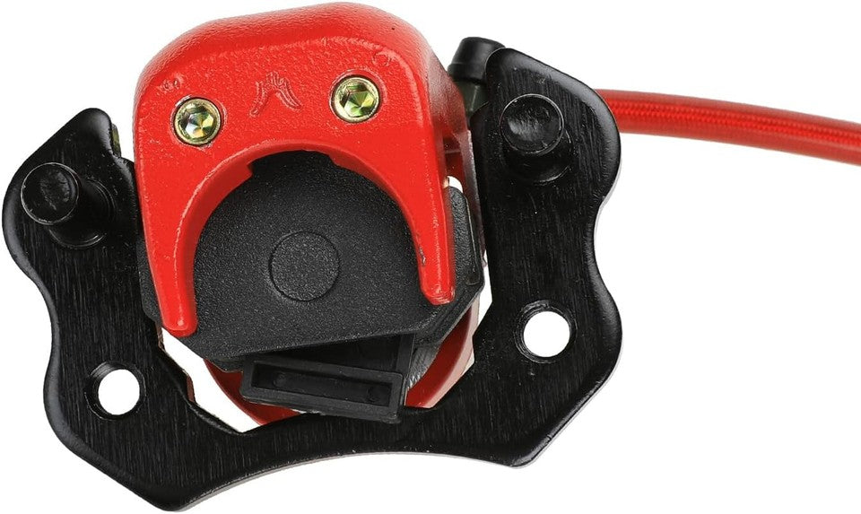 new FVRITO Rear Hydraulic Disc Brake System Hand Master Cylinder Red FVRITO - KOEEK