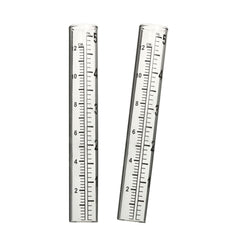new 5" Capacity Rain Gauge Glass Replacement Tube for Yard Garden Outdoor, Clear 07FC0E-D4 - KOEEK