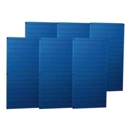 ny Wall Control 35-P-3296Bu Pegboard Panel, runde i hull, 1 i hullavstand,