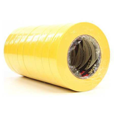 ny 3M 301+ maskeringstape, gul, 24 mm x 55 m, pk36