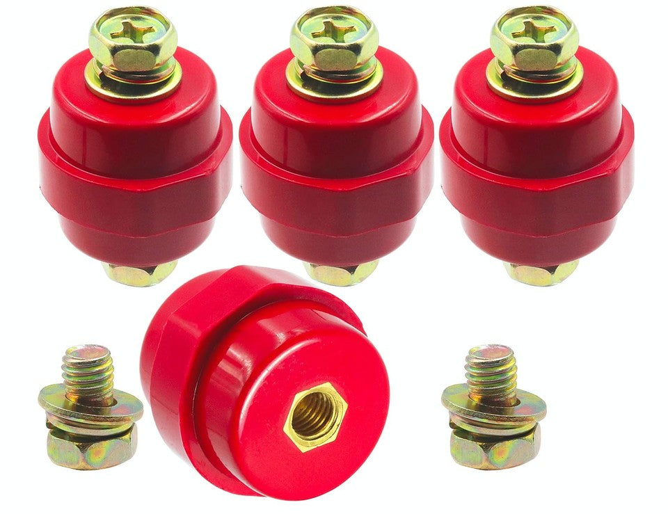new LBY 4pcs Busbar Insulator, SM-30 Polyester Standoff Insulators with LBY - KOEEK