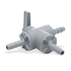 new Zoro Select 6903290 Barb Pvc Ball Valve 3-Way ZORO - KOEEK